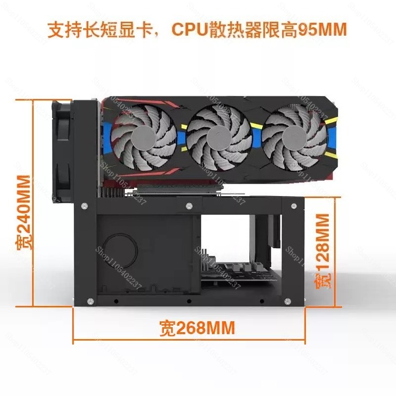 Gpu Mining Rig Frame 8 Gpu - Рама для майнинг-станции с открытым корпусом,