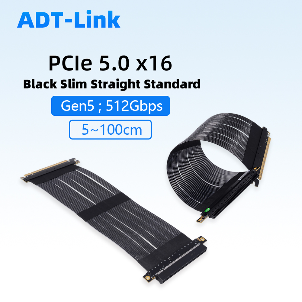 Кабель-удлинитель ADT-Link PCI – обзор и цена Pcie 5.0 Gpu Riser Cable