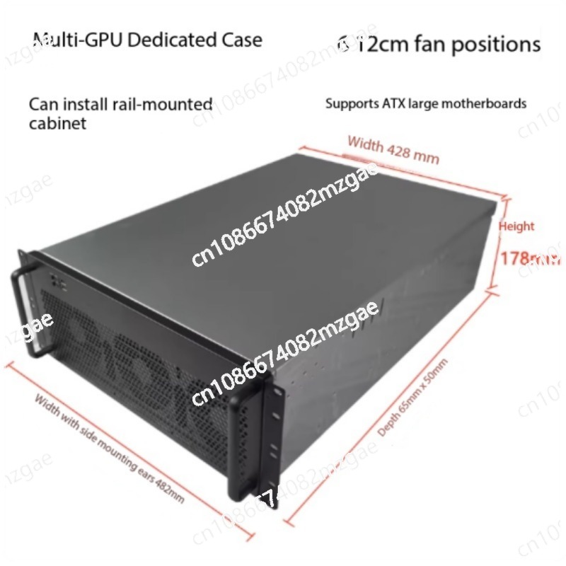 Корпус для 4U-сервера с поддер – обзор и цена Server Gpu Chassis 4U